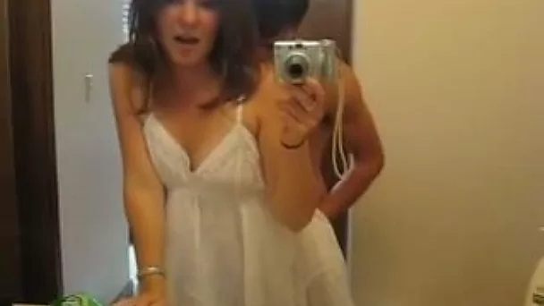 Shagging my beautiful doll in a doggy position in the bathroom