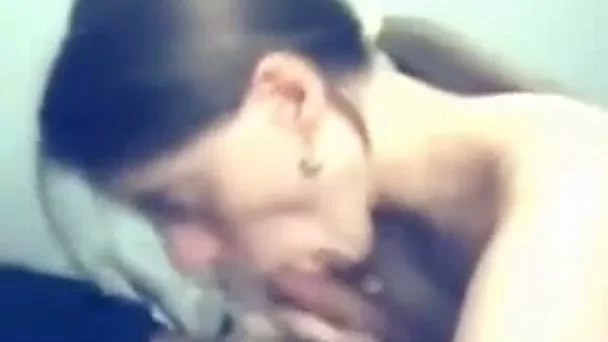 Dark haired slender and pale chick provided my friend with a terrific blowjob