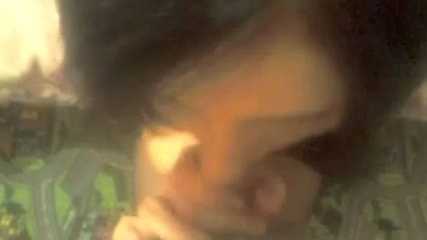 Natural and really horny brunette casual chick gave me blowjob