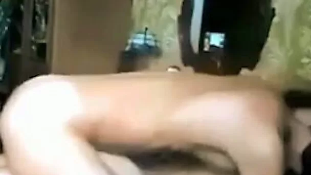 Sweet housewife of my friend was busy with riding his stiff dick