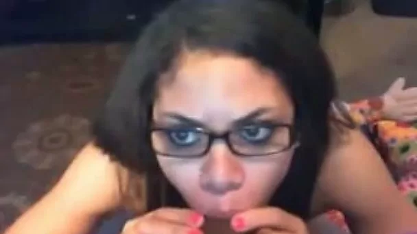 Nerdy brunette with mesmerizing rounded ass provided my buddy with solo