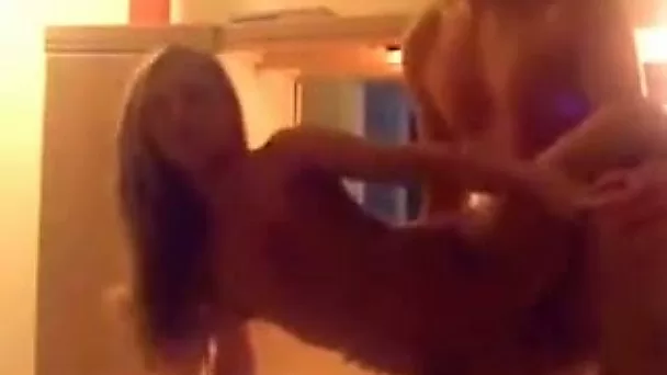 My friend taped the way he poked his sexy naughty brunette doggy style