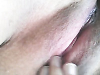 Damn arousing closeup video of my own wife's juicy sexy soaking pussy