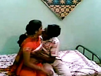 Just an amateur Indian couple fucking on private video