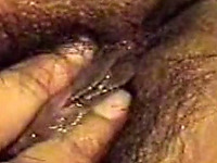 Really nasty Indian milf pussy closeup on amateur video