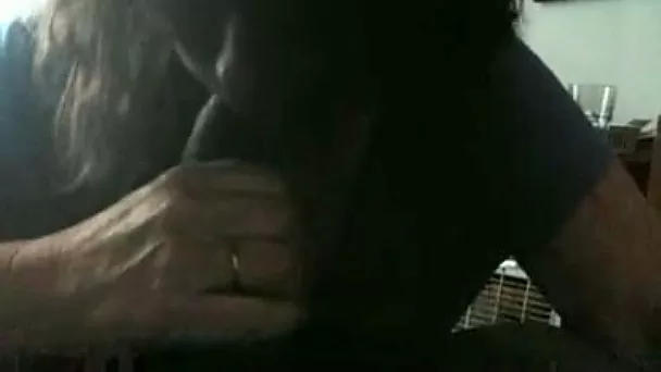 Mature white lady sucking massive black dick deepthroat