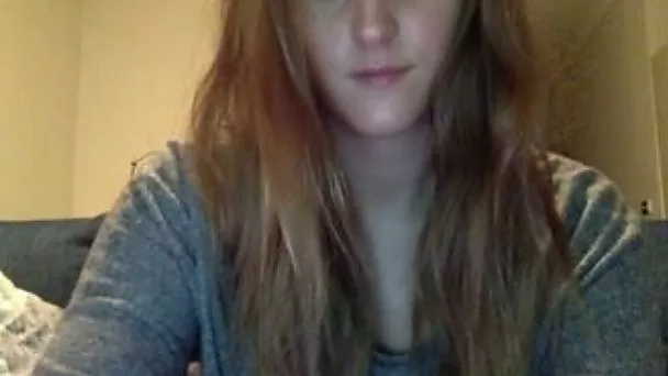 Sweet light haired cam beauty showed and played with her sweet titties