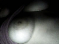 Perfect tits of my buddy's ex-wife were flashed one cold late night