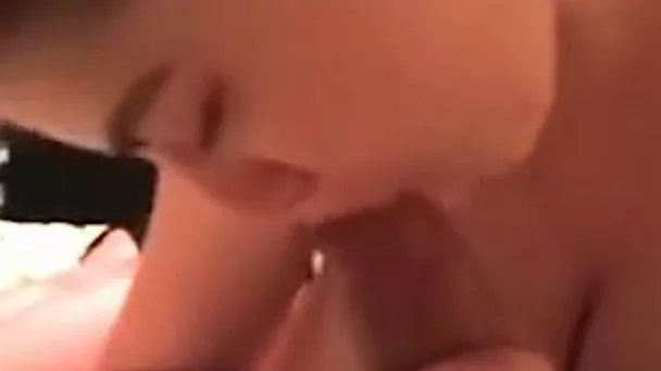 Cute and submissive BBW girlfriend with huge breasts