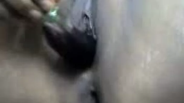 Lewd Indian nympho had some toys to push deep enough in her slit