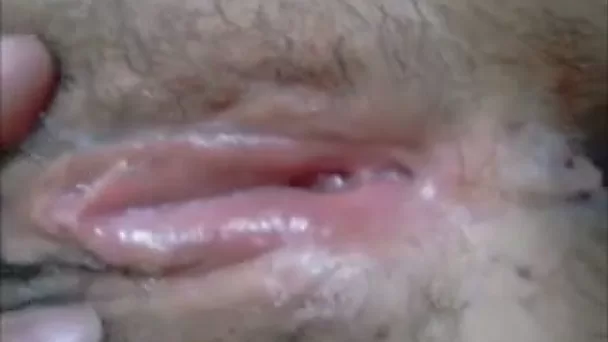 Nice wet juicy pussy of my slutty and sweet girlfriend looks awesome