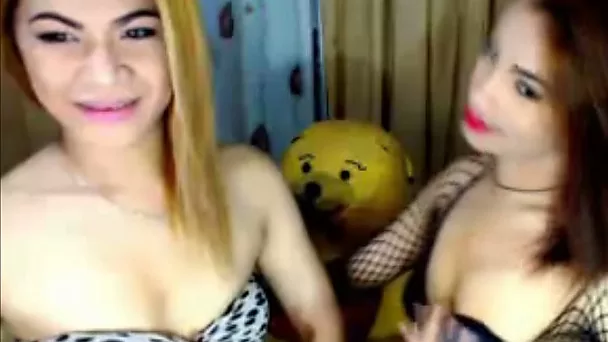 Sexy Trans Eats All the Cum