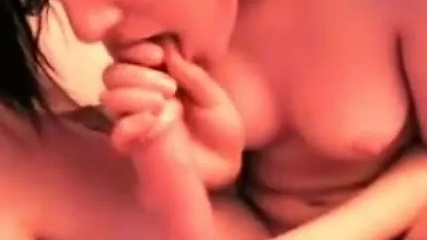 Alluring girl sucking my dick deepthroat in amateur POV clip