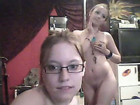 Webcam chat with two nerdy tattooed chicks - they have nice tits
