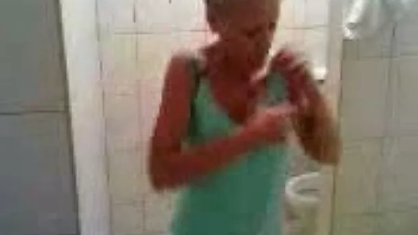 My neighbor's perverted wife flashed her wrinkled body in the shower