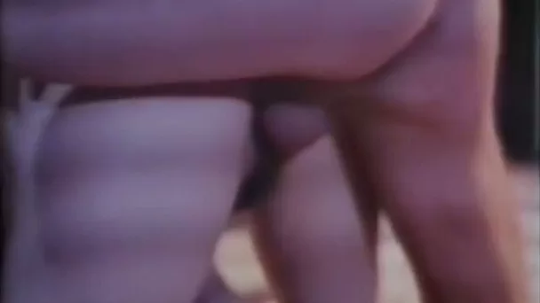 Blonde guy fucks brunette woman on the floor and jizzes on her