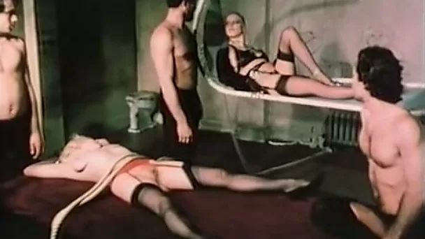 Bizarre sex session with white European wicked sluts