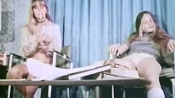 Amazing wicked classic porn video with blonde horny girl