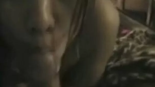 A hungry Asian teen babe loves licking balls and sucking cock