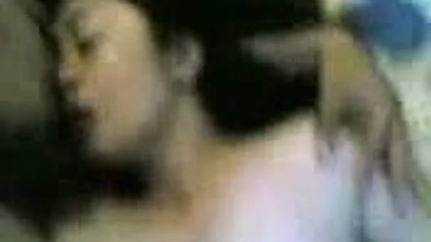 Sexy Asian girl moaning when I fuck her hard in a missionary position