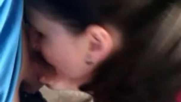 Cheesy Bulgarian girl sucking my dick outdoor