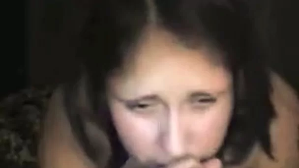 Boobalicious girlfriend gives head before we fuck doggystyle