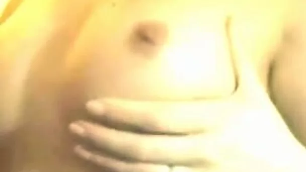 Cute cam pale girl flashed her alluring big nipples with puffy nipples