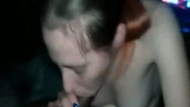 Torrid pallid brunette girl was blowing my friend's black tool for sperm