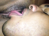 Fingering and licking my Indian girlfriend's pussy