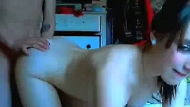 Handsome young man fucks me brutally in a doggy position