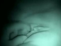 Fucked my sexy wife in the dark and poked her pussy with my fingers