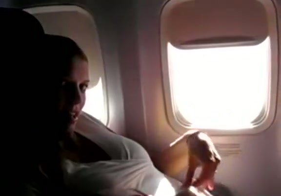 Nasty Girlfriend Masturbates And Flashes Her Pussy On Plane Video 0057
