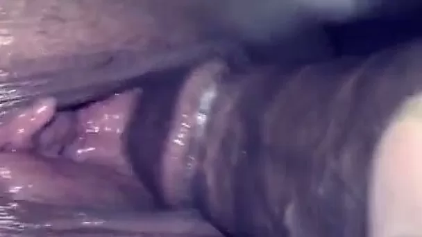 My friend's hard big cock goes deep in his lewd wife's hungry pussy