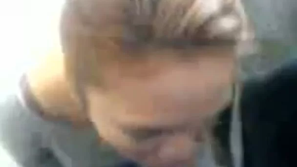Blonde Malay girl sucking hard cock balls deep in amateur video
