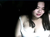 Fat Asian webcam whore was chatting with my buddy flashing her boobs
