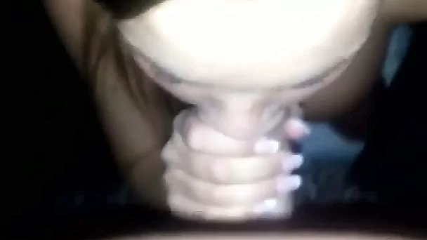 Lusty brunette gave BJ before being teased with some sex toys a bit