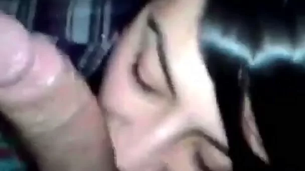 Dark haired picked up chick wanted nothing but to suck my buddy's tool