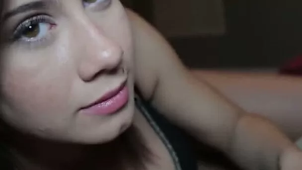 There's this hot babe that lives next door to me who loves to suck my dick