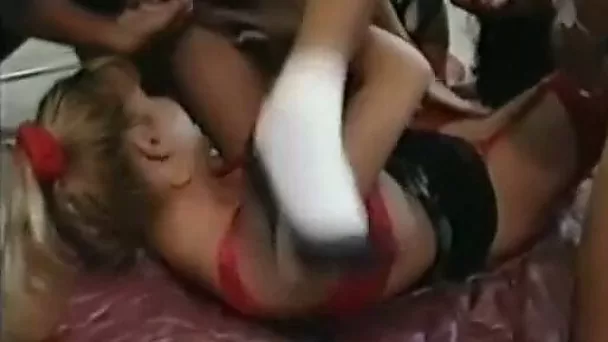 Gorgeous and wild white vintage sluts having amazing rough foursome
