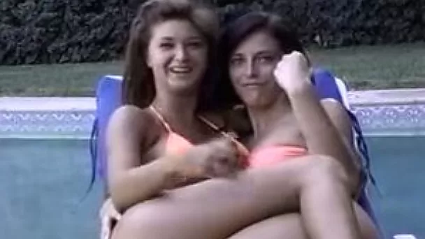 Fantastic classic white chicks feeling attracted to each other