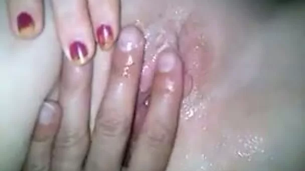 Amateur voracious pale girlfriend of my neighbor wanted his sloppy cock