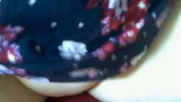 Nice pallid mom in cute dress showed me off her super bald juicy cunt