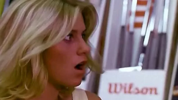 Amazing classic scene from the locker room full of girls