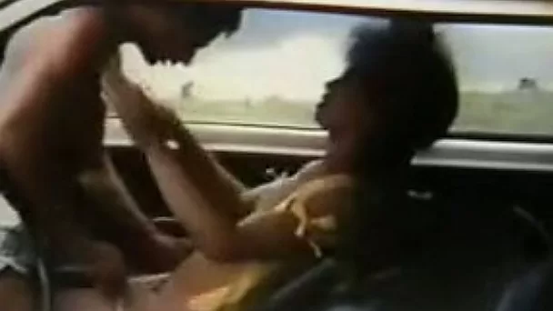 Hot blonde playful girl fed with a dick in the car