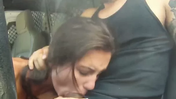 I made her give me oral sex on camera right in my car