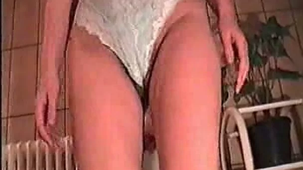 College friend's naughty sister exposes her extra hairy pussy