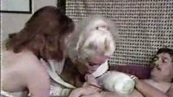 Two busty cock craving grannies double team my best friend