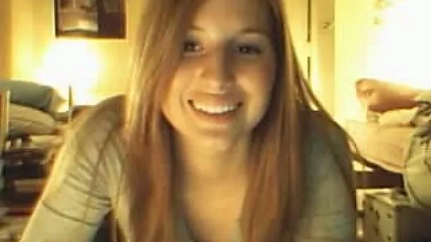 Striptease webcam solo of my hot 18 years old roommate