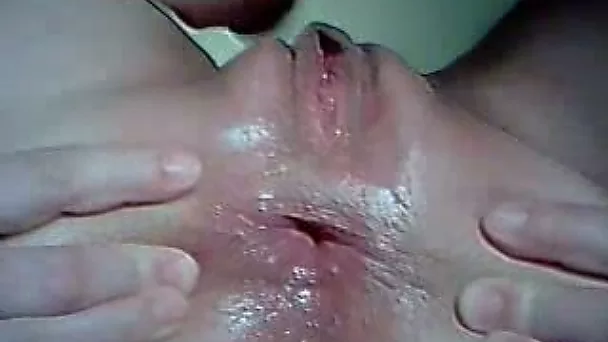Tight pink asshole of my stunning wife finally lets me in