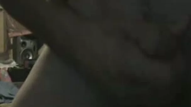 Watching porn sites and beating my cock with pleasure